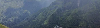 Image: Cloudy mountain peak