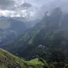 Image: Cloudy mountain peak