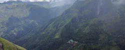 Image: Cloudy mountain peak