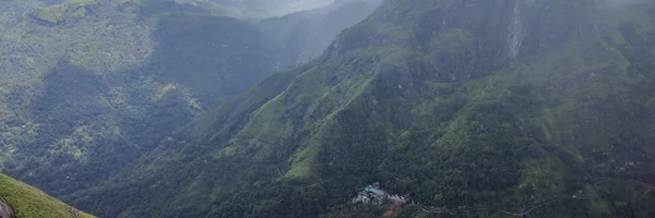 Image: Cloudy mountain peak
