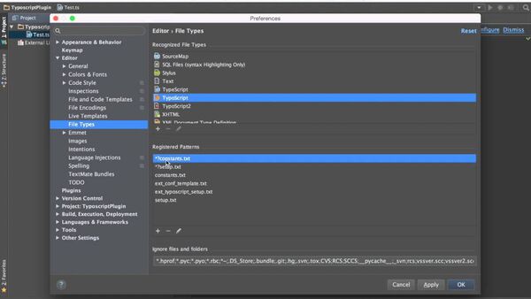 Tutorial: How to change the .ts file extension for typoscript in PhpStorm, Webstorm and Co.