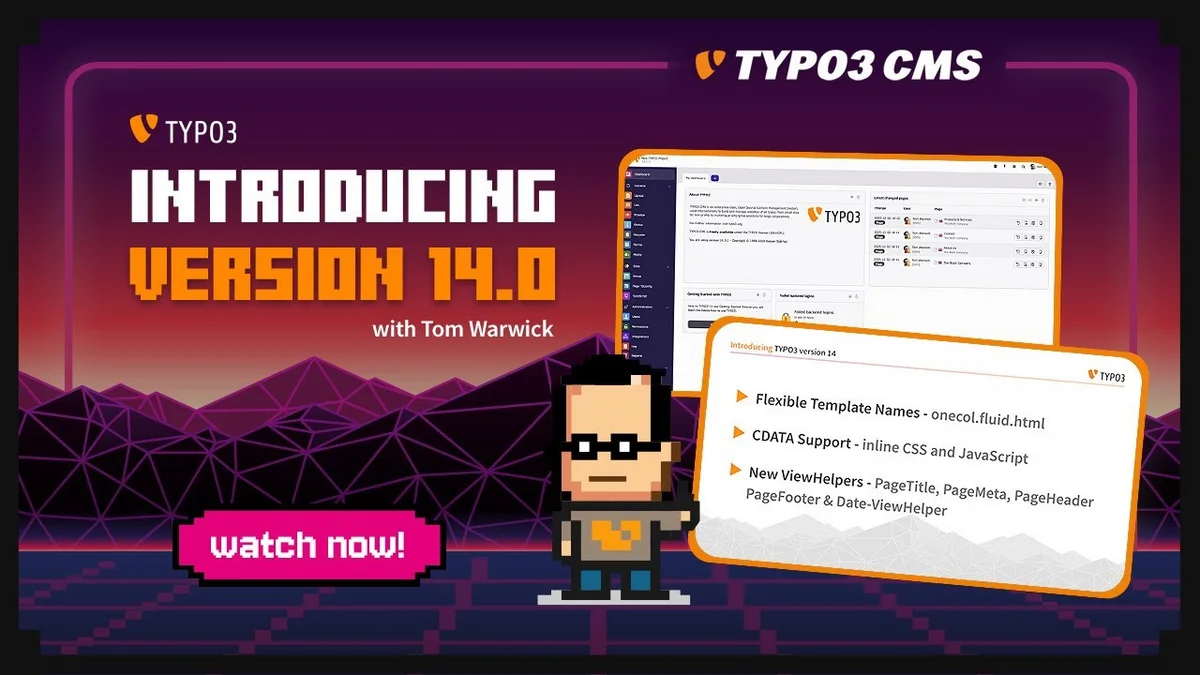 Introducing TYPO3 v14.0