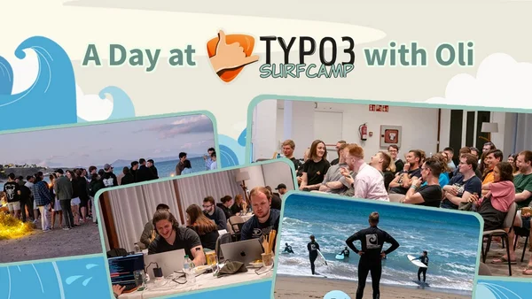 A Day at TYPO3 Surfcamp | VLOG